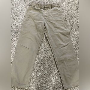 Men’s Carhartt Khaki Jeans Sz 34 x 32